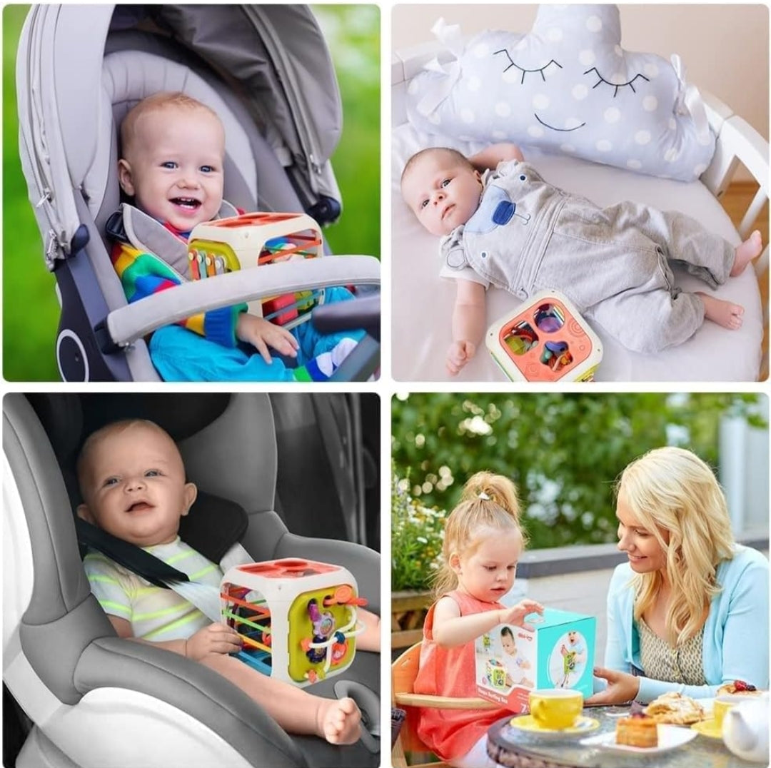 Montessori 7 in 1 Baby Sensory Toy for Kids