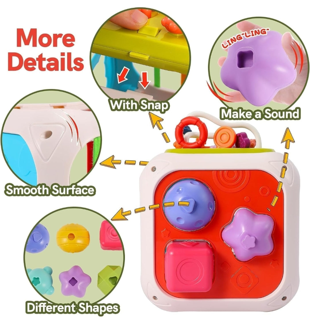 Montessori 7 in 1 Baby Sensory Toy for Kids